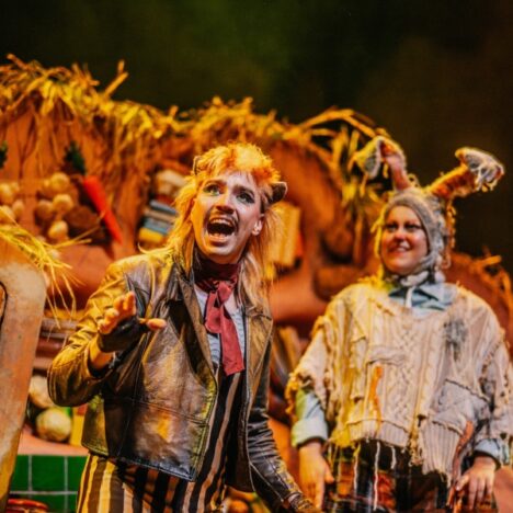 Nauravan kulkurin tarina – teatteria isolla T:llä